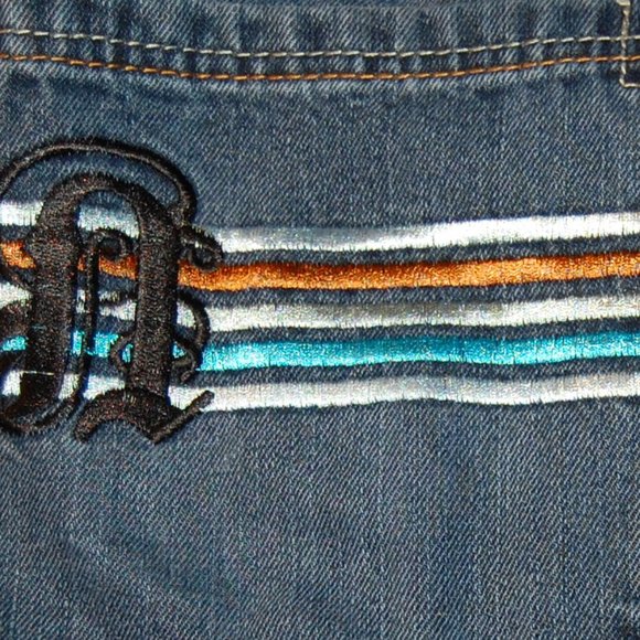 NOTORIOUS BIG Men's  Blue Jeans Size 38 Waist 36 Inseam - Picture 11 of 14